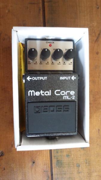 BOSS Metal Core ML-2 guitar effects pedal NEW in box!SeePics! 