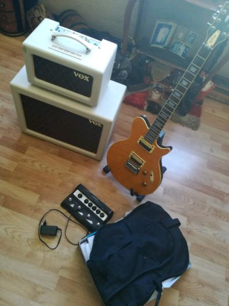 guitar and amp 
