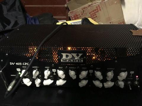 DV Mark 403 CPC 40w value 3 channel guitar head 