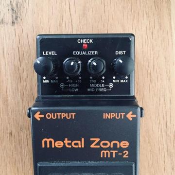 Boss Metal Zone MT-2 