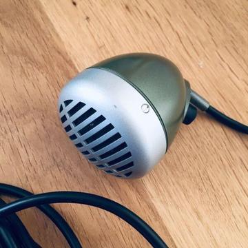 Shure Green Bullet 520DX microphone 