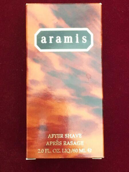 Aramis after shave. 