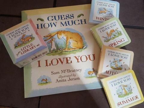 Guess how much I love you Book library + Extra Large book 