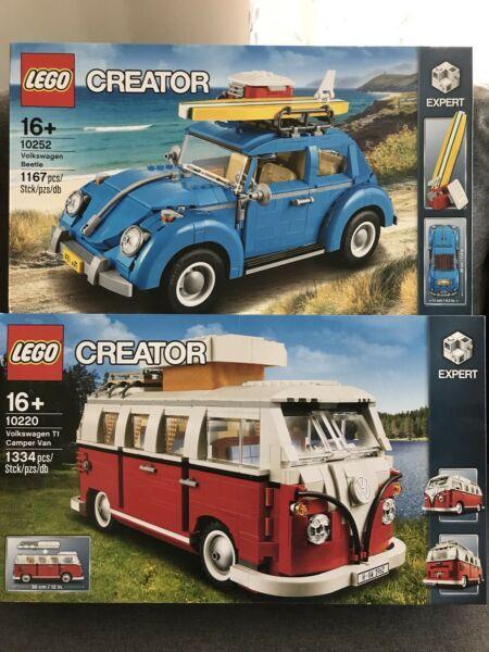 Lego VW Combo: Beetle & Camper Van 