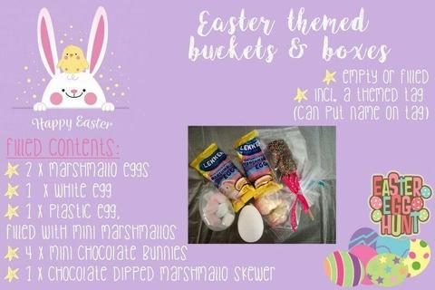 Easter boxes and buckets 