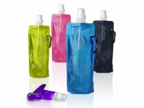 Portable folding water bottles ***5 in a set*** ONLY R150.00 