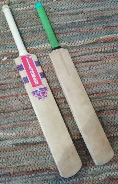 CRICKET BATS GRAY NICOLLS AND KOOKABURRA 