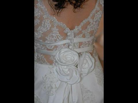 Wedding dress size 34 