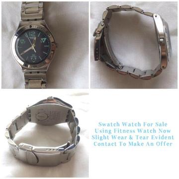 Ladies’ Swatch watch - silver 