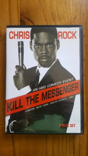 CRIS ROCK KILL THE MESSENGER ORIGINAL DVD 3 - DISC SET 