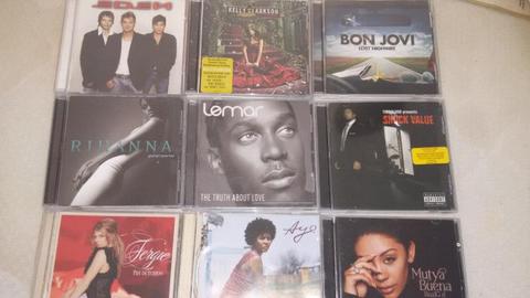 9 Music CDs - excellent condition 