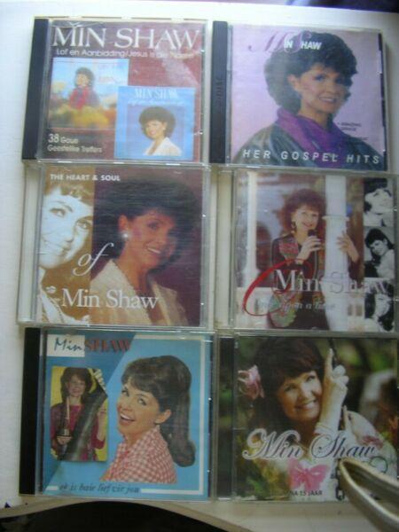 Min Shaw cd's for sale from R20 each to R150 for all 
