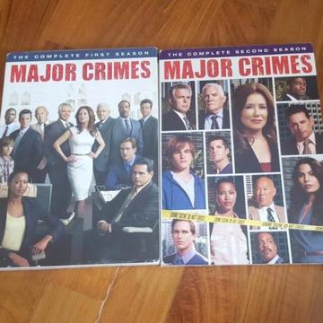 Major Crimes S1 & S2 For Sale 