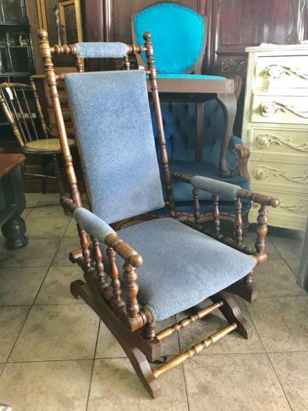 Antique 19 th century rocking chair  