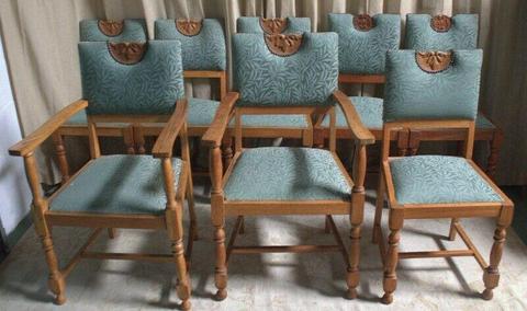 8x Edwardian Dining Chairs - R7,600.00 