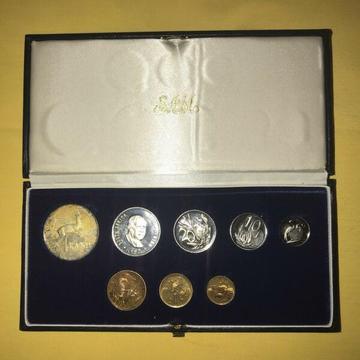 1982 South Africa Proof Coin Set 