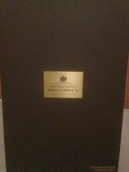 John walker and sons king george v blended scotch whiskey 