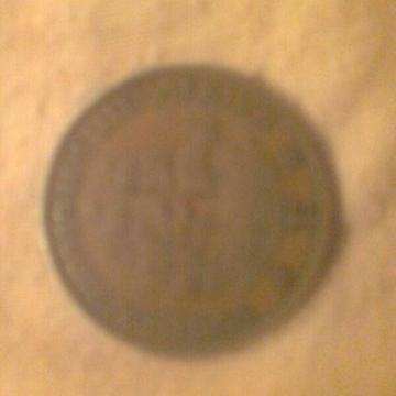 1946 SA Union 1d Copper penny 