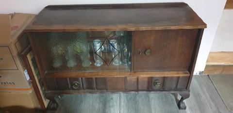 Vintage display cabinet 