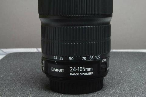 Canon EF 24-105mm f3.5-5.6mm IS STM lens for sale. 