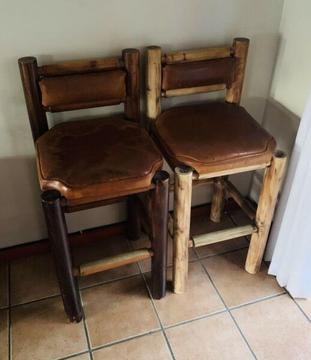 Wooden Bar Chairs 