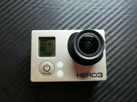 GoPro Hero 3 Black with accessories 