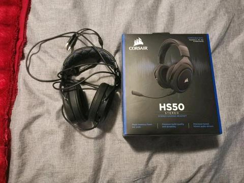 Wired corsair headset 