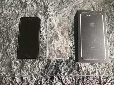 Iphone 7plus 256GB limited edition jet black 