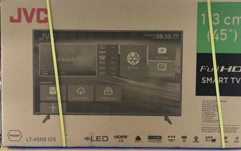 Tv’s Dealer: JVC 45” SMART WIFI FULL HD LED BRAND NEW  