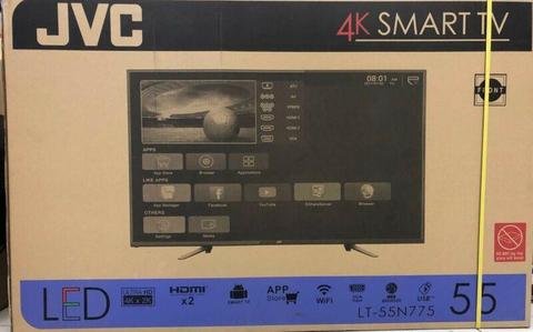 Tv’s Dealer: JVC 55” SMART 4K ULTRA HD LED BRAND NEW  