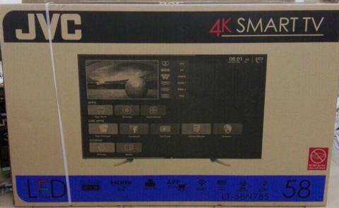 Tv’s Dealer: JVC 58” SMART 4K ULTRA HD LED BRAND NEW  