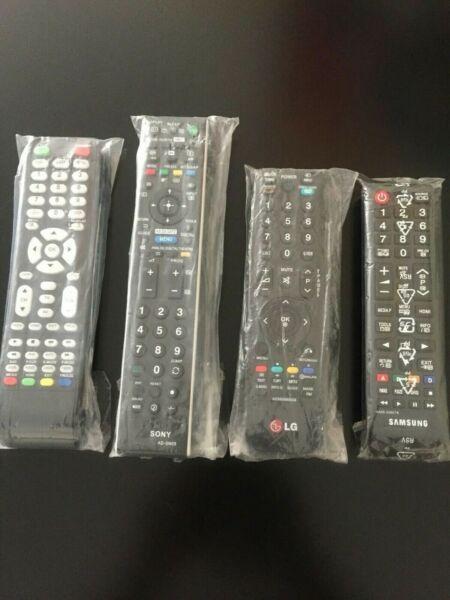 Brand new Samsung, LG and Sony original remotes for your Tv  