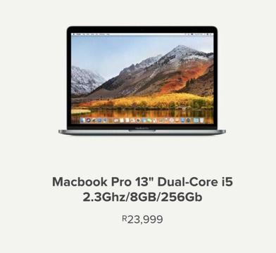 Brand New & Sealed MacBook Pro 13’ D/C 2.3GHz -256GB / 8GB 
