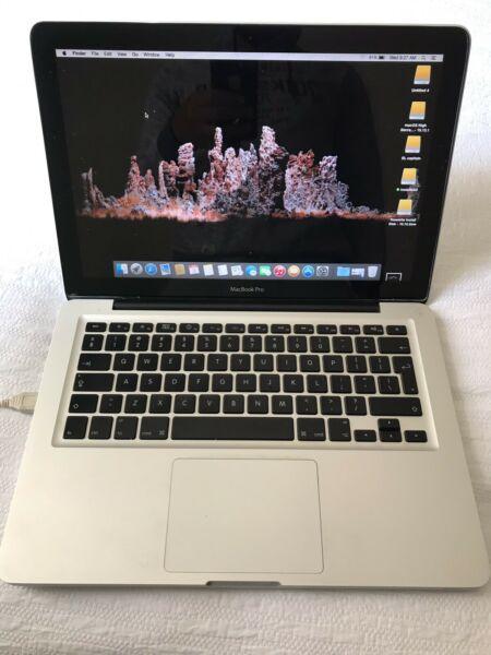 MacBook Pro 13” intel core i7with 8gb memory/500HDD  