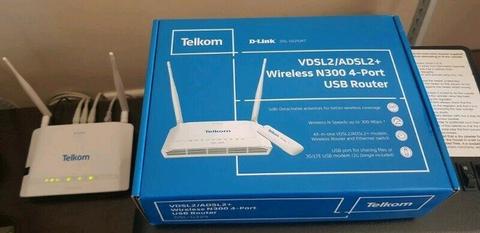 D-Link DSL-G225/TK: VDSL2/ADSL2+ Wireless N300 4-port Router with 3G failover 