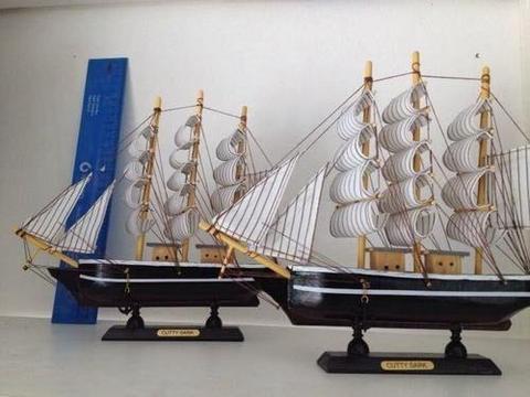 Beautiful wood ship new (3 of 5 already sold) 