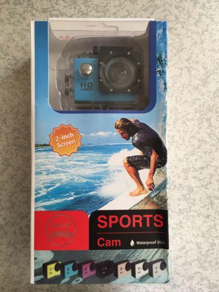Full HD waterproof action camera 
