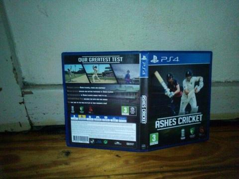 Ashes Cricket game ps4 
