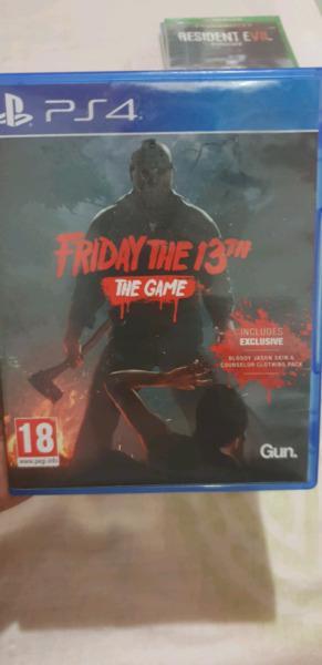 Ps4 friday the 13th for sale 