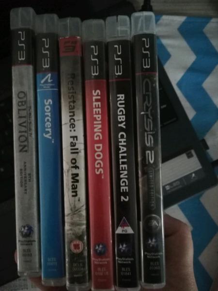 PS3 games for sale 