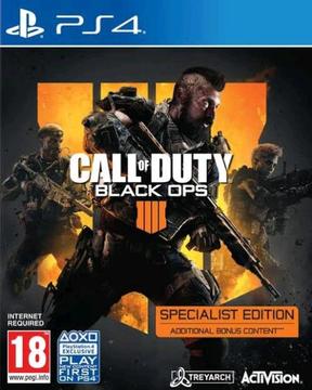 Ps4 Call of duty Black ops 4 Special Edition R450 Or Swop  
