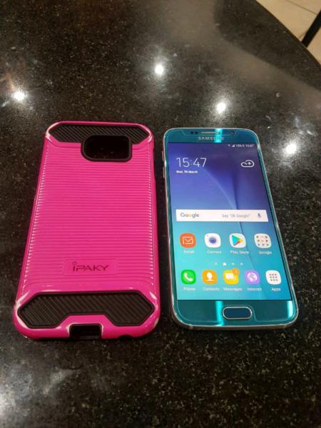 SAMSUNG GALAXY S6 BLUE TOPAZ 