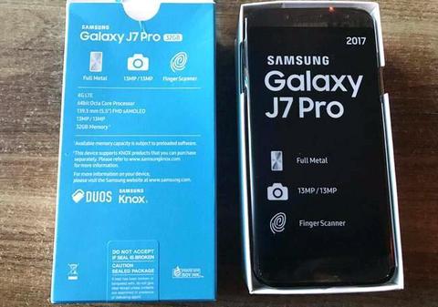 Samsung Galaxy J7 Pro Dual Sim With Box  