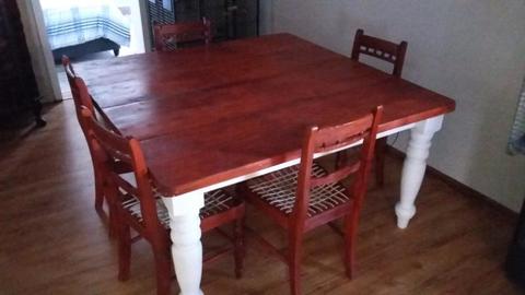 Table & chairs for sale 
