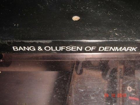 Bang and Olufsen, record player, Mod. Beogram 1102, needs repair 