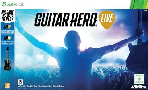 Xbox 360 Guitar Hero Live + Guitar (brand new) 