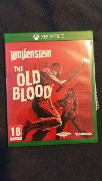 Wolfenstein The Old Blood Xbox 1 game 
