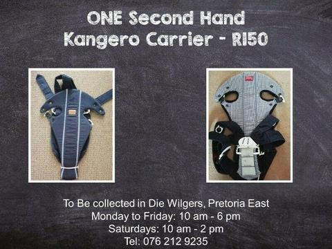 Second Hand Kangero Carrier 