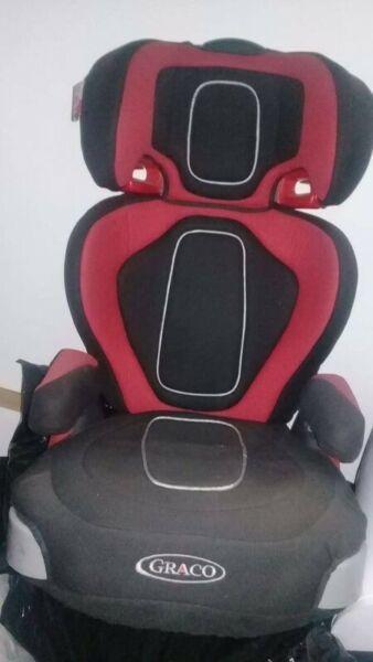 Pre loved Graco booster car seat 