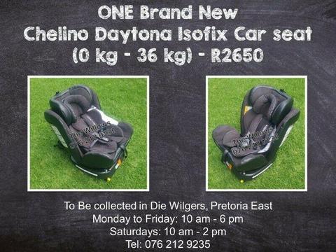 Brand New Chelino Daytona Isofix Car seat (0 kg - 36 kg) 